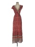 Bebop 100% Rayon Paisley Red Casual Dress Size XS - photo 1