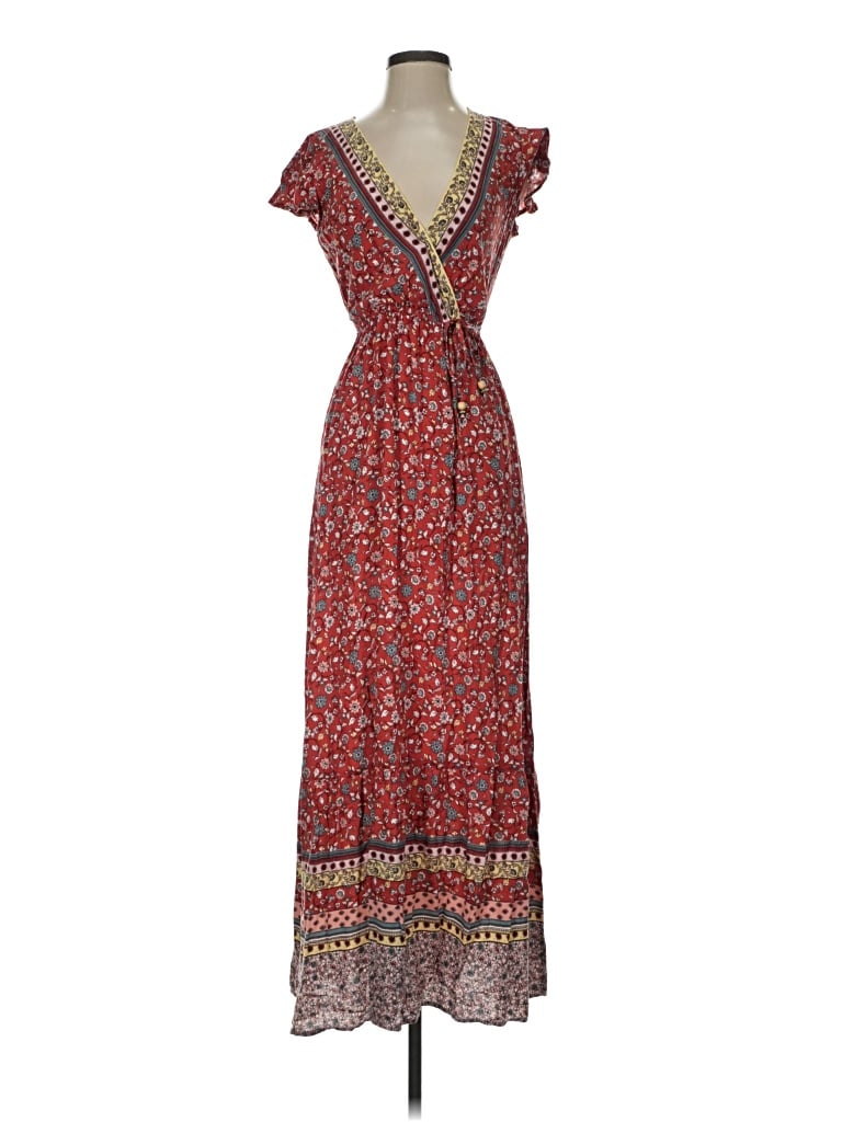 Pre-owned Bebop Casual Dress In Red