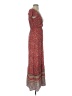 Bebop 100% Rayon Paisley Red Casual Dress Size XS - photo 4