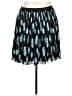 Torrid 100% Polyester Print Teal Casual Skirt Size 2X Plus (2) - photo 1