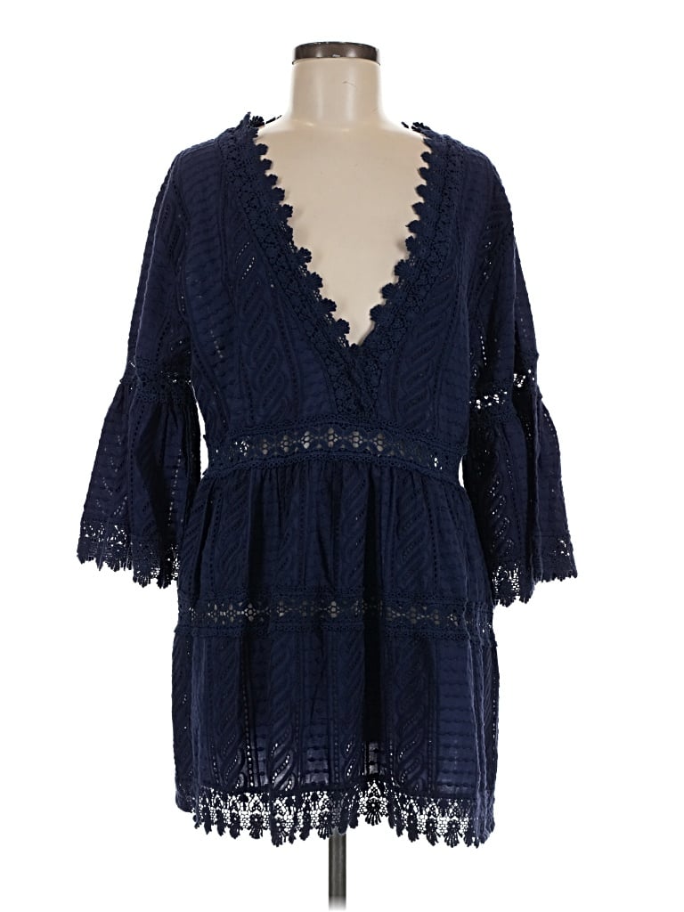 Pre-owned Melissa Odabash Casual Dress In Blue