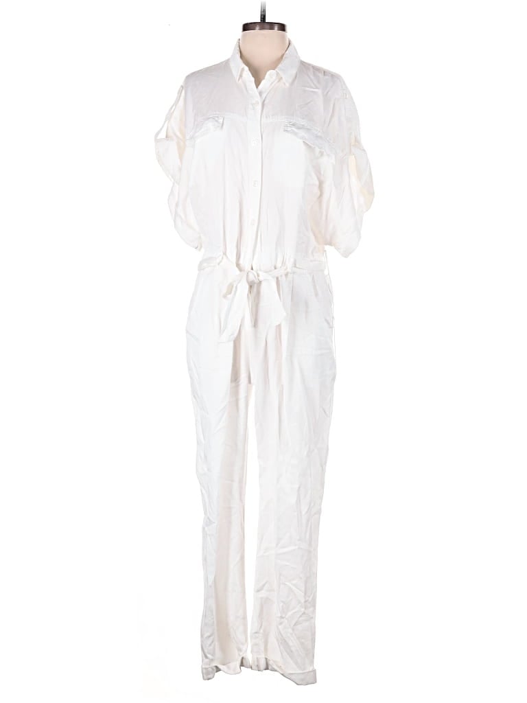 Pre-owned Young Fabulous & Broke Jumpsuit In Ivory