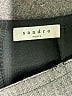 Sandro Chevron-herringbone Gray Formal Skirt Size Sm (1) - photo 4