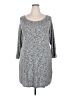 Vanity Gray Casual Dress Size 2X - photo 1