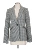 T Tahari 100% Acrylic Houndstooth Gray Blazer Size 2 - photo 1