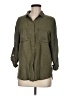 Buttons Green 3/4 Sleeve Button-Down Shirt Size M - photo 1