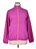 Champion 100% Polyester Color Block Purple Track Jacket Size XL Petite - photo 1