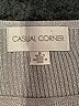 Casual Corner Silver Sleeveless Top Size M - photo 7