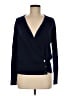 Tory Burch Blue Long Sleeve Blouse Size M - photo 1