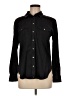Zara Black Long Sleeve Button-Down Shirt Size M - photo 1