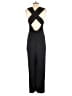 Cider Solid Black Jumpsuit Size L - photo 2