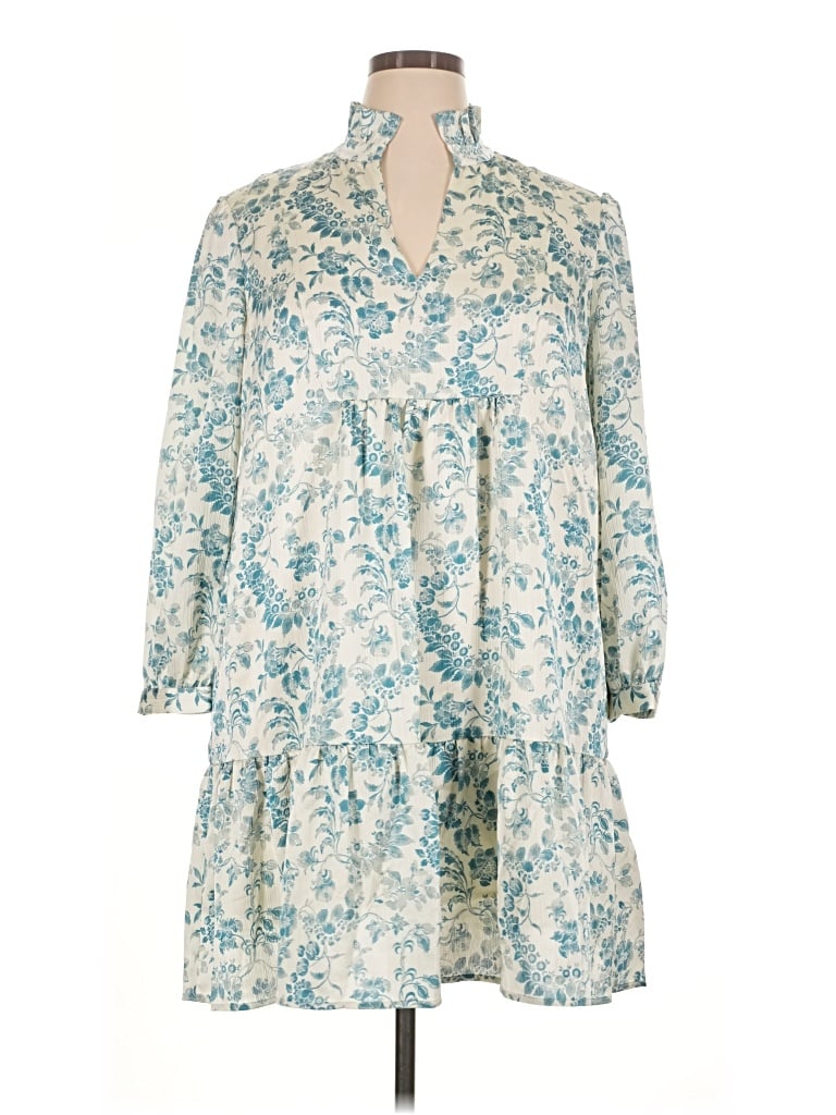Pre-owned Tuckernuck Casual Dress In Blue