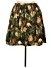 JACK 100% Rayon Floral Green Casual Skirt Size 6 - photo 2