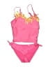 Sugar & Jade Tie-dye Pink Two Piece Swimsuit Size 16 - 18 - photo 1