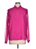 Ann Taylor 100% Polyester Pink Long Sleeve Blouse Size L - photo 1