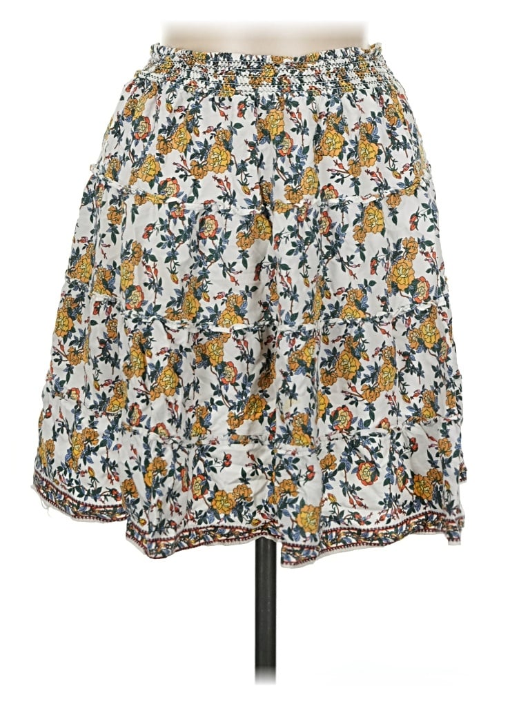 Pre-owned Max Studio Casual Skirt In White