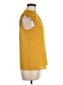 Express Outlet 100% Polyester Yellow Sleeveless Blouse Size M - photo 4