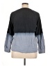 Wearables Color Block Gray Sweatshirt Size XL - photo 2