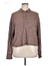 Gap Brown Long Sleeve Polo Size XL - photo 1