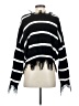 Polly & Esther 100% Acrylic Stripes Black Pullover Sweater Size S - photo 2
