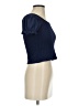 Moa Moa Blue Short Sleeve Top Size S - photo 4