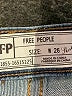 Free People Blue Jeans Size 26 waist - photo 7