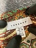 Topshop 100% Polyester Paisley Brown Casual Skirt Size 4 - photo 4