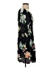 I. Madeline 100% Polyester Print Black Casual Dress Size S - photo 4
