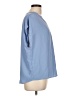 Banana Republic 100% Polyester Blue Short Sleeve Blouse Size L - photo 4