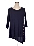 Misia Blue 3/4 Sleeve Top Size 1X - photo 1