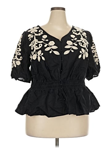Talbots Short Sleeve Blouse (view 1)
