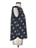 Ann Taylor LOFT 100% Polyester Black Short Sleeve Top Size S - photo 4