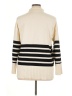 Commense Stripes Ivory Turtleneck Sweater Size XL - photo 2