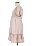 E&M Collection Checkered-gingham Pink Casual Dress Size M - photo 5
