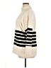 Commense Stripes Ivory Turtleneck Sweater Size XL - photo 5