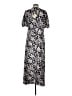 Faherty 100% Viscose Print Blue Ivory Casual Dress Size M - photo 2