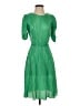 DKNY 100% Polyester Green Cocktail Dress Size 2 - photo 1