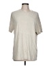 J.Crew Solid Ivory Short Sleeve T-Shirt Size L - photo 1