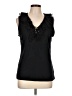 Chaps Black Sleeveless T-Shirt Size L - photo 1