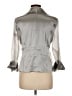 Cachet Metallic Silver Jacket Size 8 - photo 2