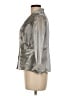 Cachet Metallic Silver Jacket Size 8 - photo 5