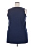 Torrid Blue Sleeveless T-Shirt Size 2X Plus (2) - photo 2