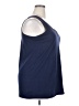 Torrid Blue Sleeveless T-Shirt Size 2X Plus (2) - photo 4