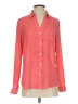 Outback Red 100% Polyester Polka Dots Red Long Sleeve Blouse Size S - photo 1