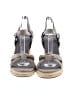 Cole Haan 100% Leather Metallic Gray Wedges Size 8 - photo 2