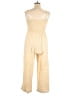 Universal Thread Solid Ivory Jumpsuit Size L - photo 2