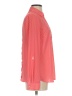Outback Red 100% Polyester Polka Dots Red Long Sleeve Blouse Size S - photo 4