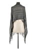 Arden B. 100% Acrylic Gray Poncho One size - photo 2