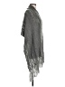 Arden B. 100% Acrylic Gray Poncho One size - photo 4