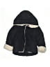 Assorted Brands Solid Black Blue Coat Size 110 cm / US 5-6 - photo 1